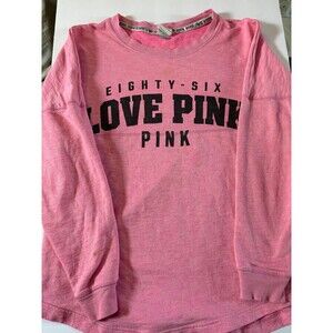 Y2K PINK Victoria’s Secret Long Sleeve Sweater Size Extra Small (D)
